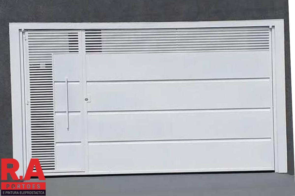 Portão de Alumínio Moderno
